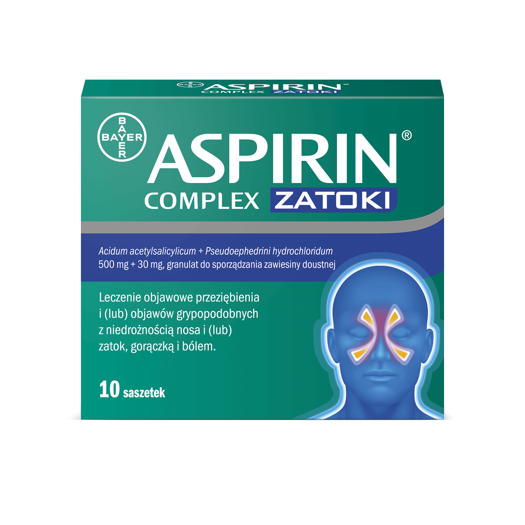 Aspirin® Complex Zatoki lek na zapalenie zatok